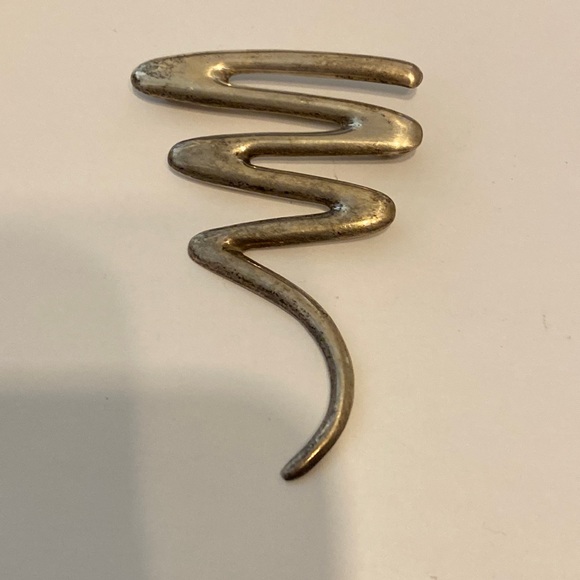 Maiuano 925 Sterling Art Deco Pin - Picture 1 of 2
